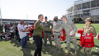 Chargers host numerous for 'Salute to Service' in support of military