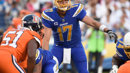 Rivers passes Fouts in Chargers 21-13 win over Broncos