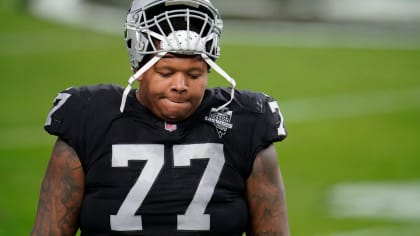 Raiders' Trent Brown inactive vs. Packers