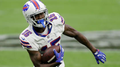 John Brown injury: Bills WR is limited with foot injury heading