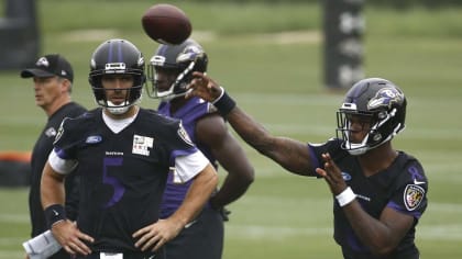 Looking at the Ravens' offensive depth chart ahead of the various offseason  minicamps