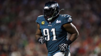 Fletcher Cox as the Eagles star who played on the last Super Bowl