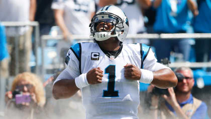 Cam Newton fooled by young Saints fan in Panthers jersey, gives him TD ball