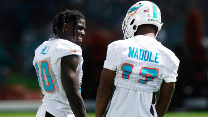 Jaylen Waddle knows he, Tyreek Hill can run past Dolphins opponents