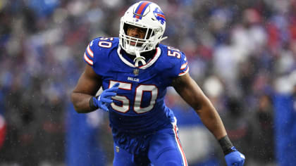 Buffalo Bills defensive end Gregory Rousseau beats Detroit Lions