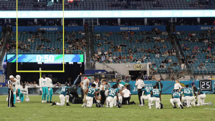 Jaguars, Dolphins decision to call off game in light of Daewood Davis  injury is right