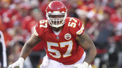 Orlando Brown Jr. 57 Kansas City Chiefs Super Bowl LVII White Men