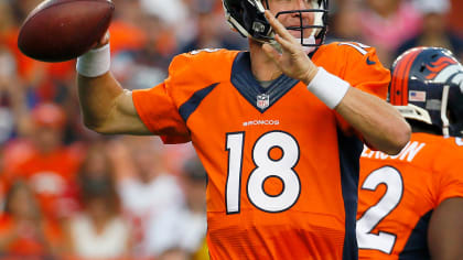 Pressure in pocket for Peyton Manning