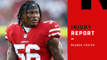 Injury roundup: Reuben Foster suffers concussion