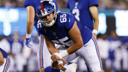 Giants, OL Nick Gates agree to 2-year, $6.8M extension