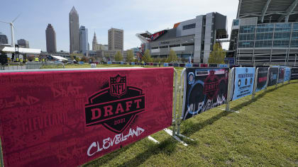 Cleveland makes way for the 2021 NFL Draft on the lakefront