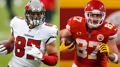 Kelce beats Gronkowski to make NFL history against Bengals