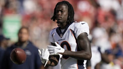 NFL Network's Ian Rapoport: Denver Broncos wide receiver Jerry Jeudy's stats  for Week 1 'in doubt' after hamstring injury at practice