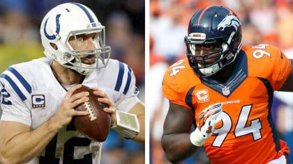 Andrew Luck gives Colts upper hand over Peyton Manning, Broncos - Los  Angeles Times