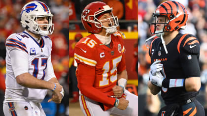 AFC QB final four: Patrick Mahomes, Josh Allen, Joe Burrow, Trevor Lawrence  vying for 2023 Super Bowl, beyond 