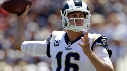 Jared Goff nothing more than window dressing for Rams on Sunday