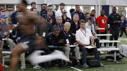 PHOTOS: NFL scouts and coaches take a look at NFL draft-eligible