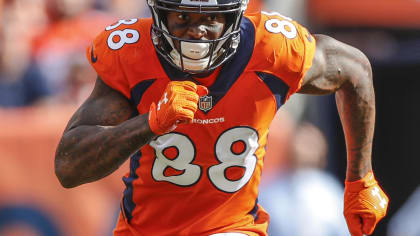 Denver Broncos WR Demaryius Thomas sits out vs. Chicago Bears