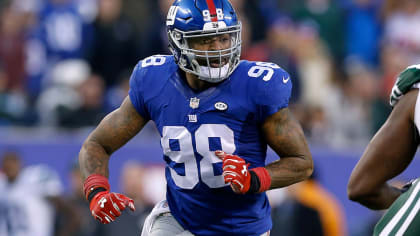 New York Giants Cut Damontre Moore 