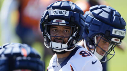 Denver Broncos wide receiver Tim Patrick is 'cleared to do