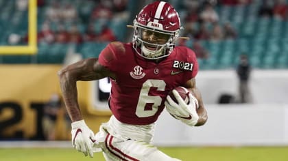 DeVonta Smith weight reportedly lower than expected, what that means for  NFL draft 