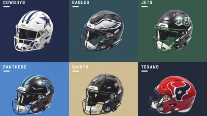 nfl team alternate helmets
