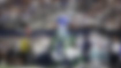 Dallas Cowboys wide receiver CeeDee Lamb (88) makes a leaping catch as New York Jets safety Tony Adams (22) makes the tackel on the play during an NFL football game in Arlington, Texas, Sunday, Aug. 17, 2023. (AP Photo/Tony Gutierrez)