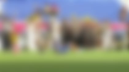 Osiris Smith comes down with unbelievable INT before the half