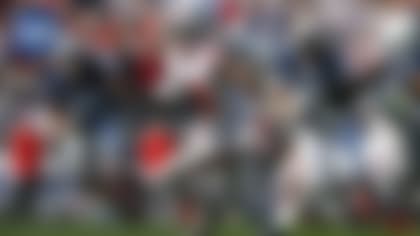 Ohio State's Marvin Harrison Jr. earned the Big Ten's Richter-Howard Wide Receiver of the Year award in 2022 and was a Biletnikoff Award (top college WR) finalist. (AP Photo/Barry Reeger)