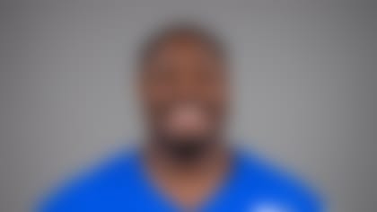 This is a 2022 photo of Tremayne Anchrum of the Los Angeles Rams NFL football team. This image reflects the Los Angeles Rams active roster as of June 6, 2022 when this image was taken. (AP Photo)