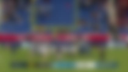 Grambling State Tigers teammates console Tanner Rinker after missed PAT