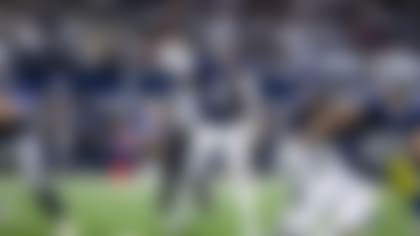Dallas Cowboys quarterback Dak Prescott (4) throws during an NFL football game against the Los Angeles Rams, Sunday, Oct. 29, 2023, in Arlington, Texas. Dallas won 43-20. (AP Photo/Brandon Wade)