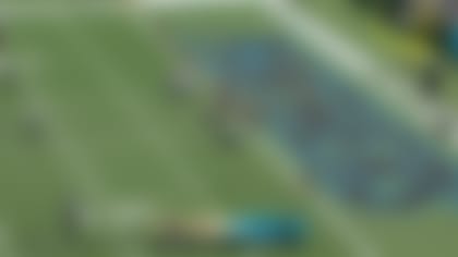 Jaycee Horn ices Saints' comeback attempt with long-ball INT