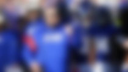 New York Giants head coach Brian Daboll reacts during the first half of an NFL football game against the Indianapolis Colts, Sunday, Jan. 1, 2023, in East Rutherford, N.J. (AP Photo/Seth Wenig)