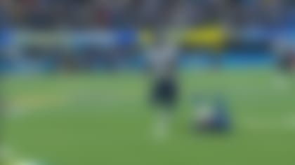 Okonkwo explodes downfield for 28-yard catch and run