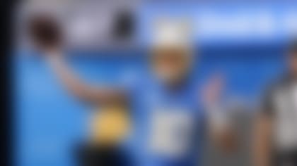 Los Angeles Chargers quarterback Justin Herbert (10) during an NFL football game against the Jacksonville Jaguars in Inglewood, Calif., Sunday, Sept. 25, 2022. (AP Photo/Mark J. Terrill)