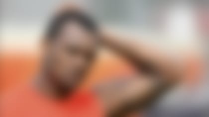 Cleveland Browns quarterback Deshaun Watson looks on after the NFL football team's training camp, Monday, Aug. 1, 2022, in Berea, Ohio. (AP Photo/Nick Cammett)