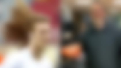 Lawrence's trademark hair gets trimmed by Scott Holder, owner of Hair Techniques in Cartersville. (USA TODAY Sports and courtesy of Scott Holder)