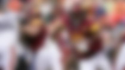 Washington Commanders wide receiver Terry McLaurin rushes the ball in the second half of an NFL football game against the Cleveland Browns, Sunday, Jan. 1, 2023, in Landover, Md. (AP Photo/Patrick Semansky)