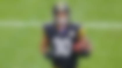 Pittsburgh Steelers running back James Conner (30) warms up before an NFL football game against the Houston Texans in Pittsburgh, Sunday, Sept. 27, 2020. (AP Photo/Gene J. Puskar)