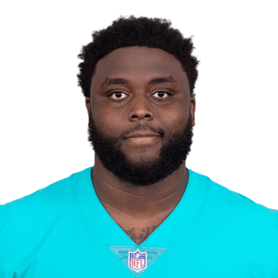 Miami Dolphins offensive tackle Greg Little eyes an incoming