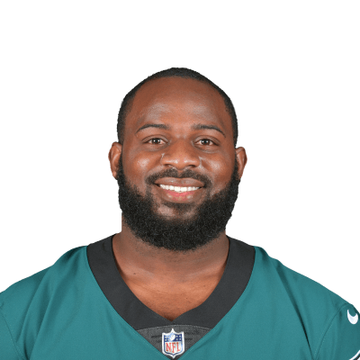 Philadelphia Eagles defensive end FLETCHER COX rushes Atlanta