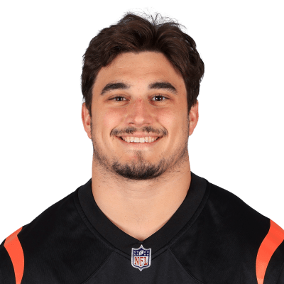 Cincinnati Bengals linebacker Clay Johnston (44) runs out during  introductions before the NFL Super Bowl 56