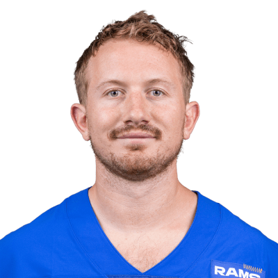 Los Angeles Rams quarterback John Wolford (13) during training