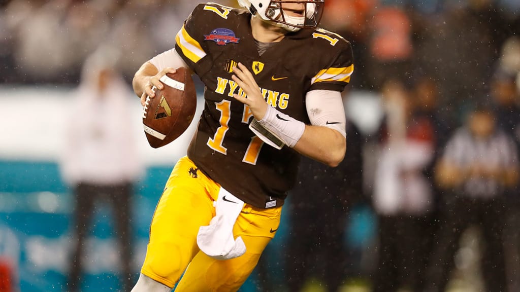 Only 50 Josh Allen Custom Rookie 2017 Wyoming Quarterback 