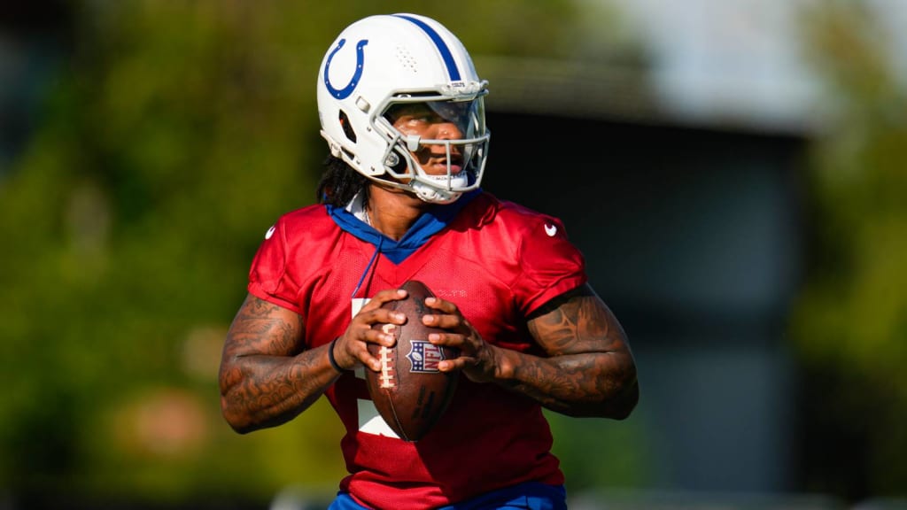 Indianapolis Colts Anthony Richardson Stacks Days, Alec Pierce