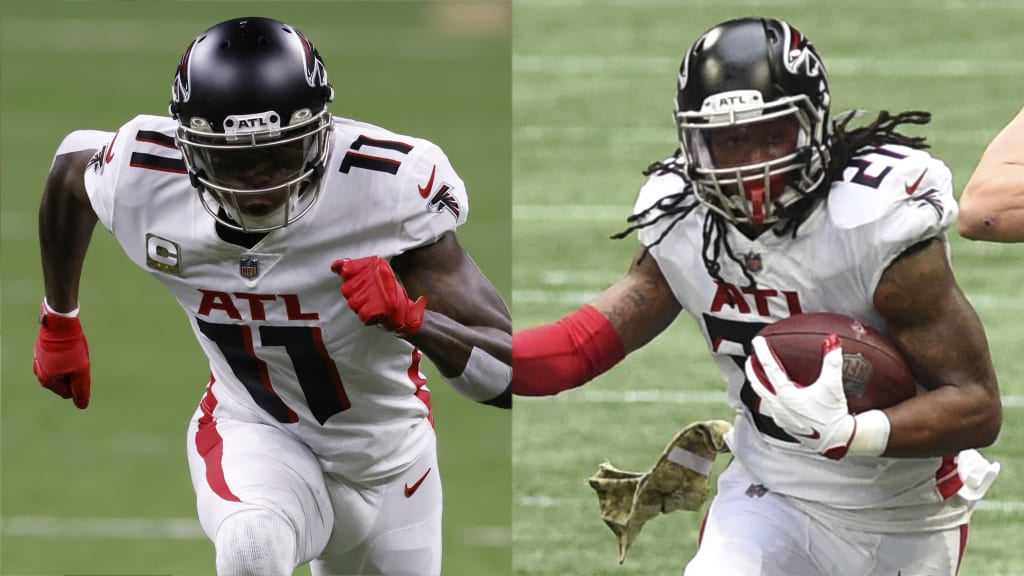 Julio Jones, Calvin Ridley questionable for 'MNF' matchup vs. Packers