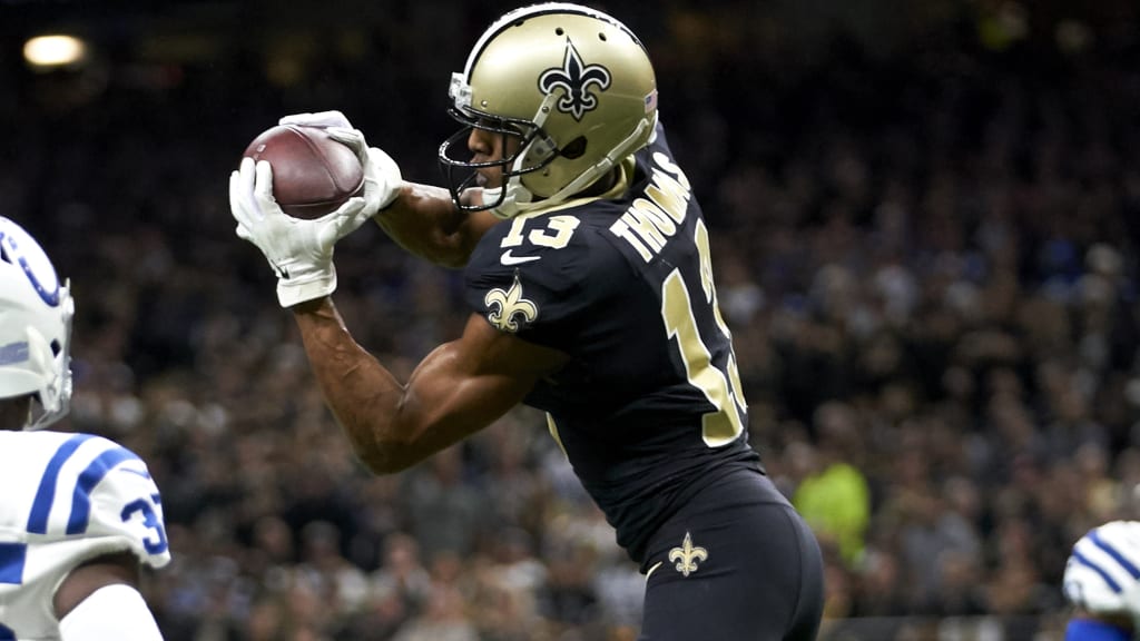 Michael Thomas makes Saints history and creeps closer to catch record