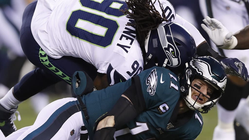 NFL playoffs: Eagles lose to Seahawks 17-9, Josh McCown quarterback after  Carson Wentz concussion in Philadelphia-Seattle