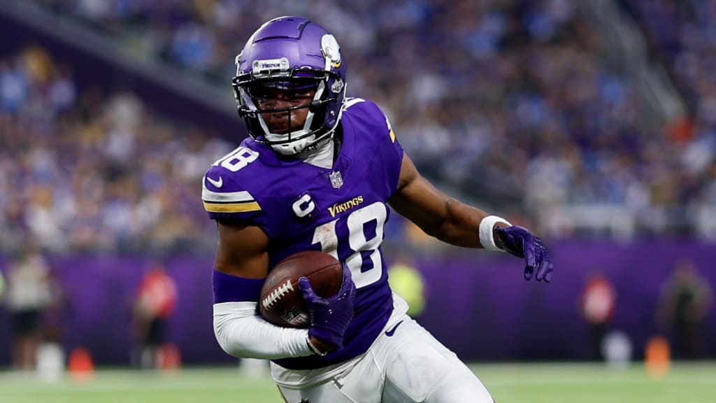 Vikings WR Justin Jefferson on trade chatter: 'Tired of people saying that  we're looking into next season'